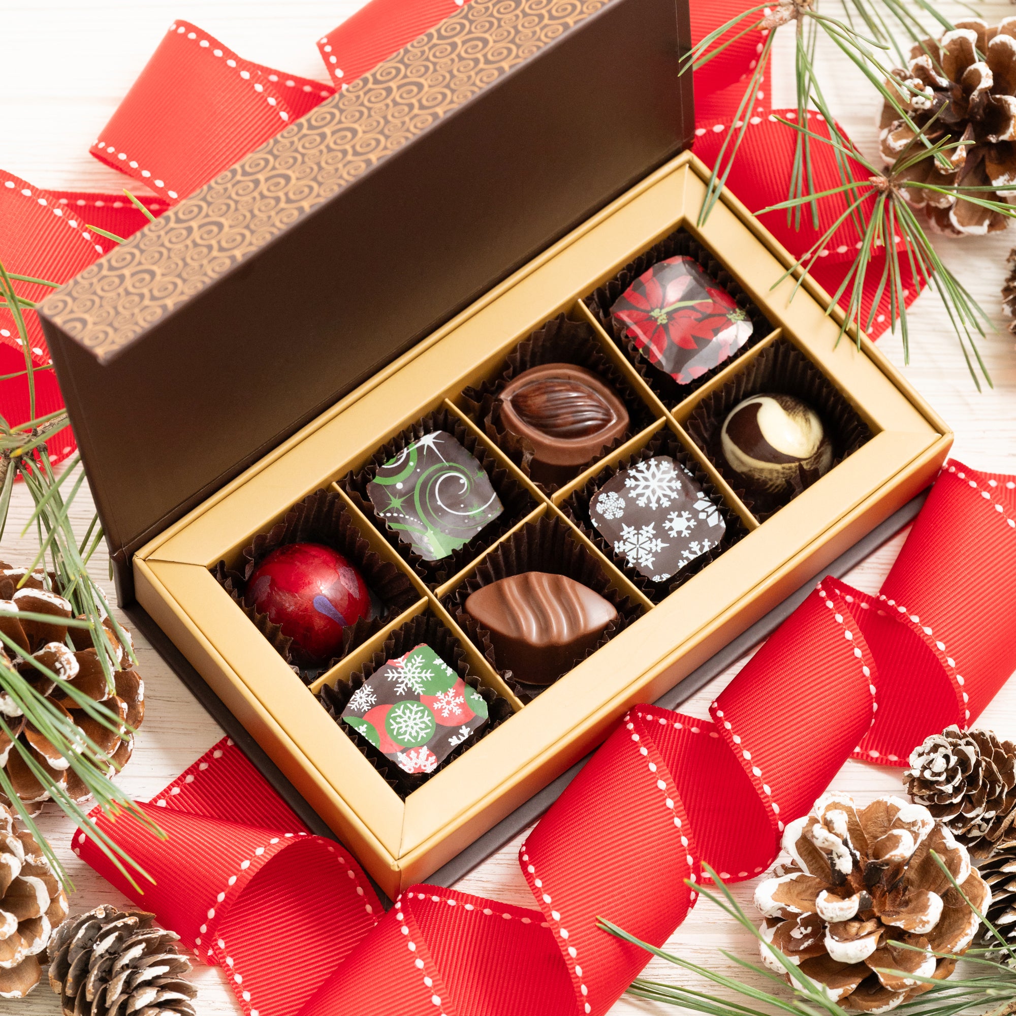 8-pc Box of Holiday Chocolates