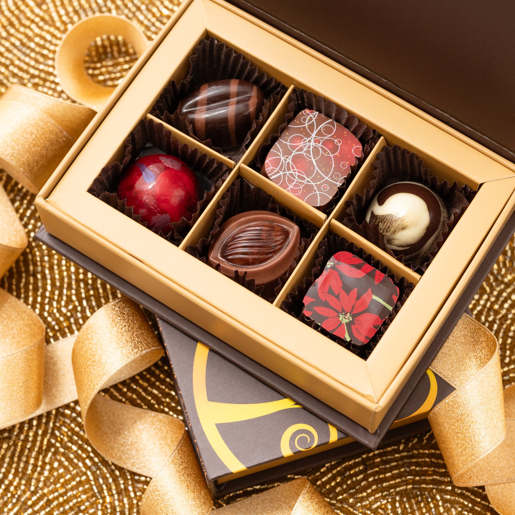 6-pc Box of Holiday Chocolates